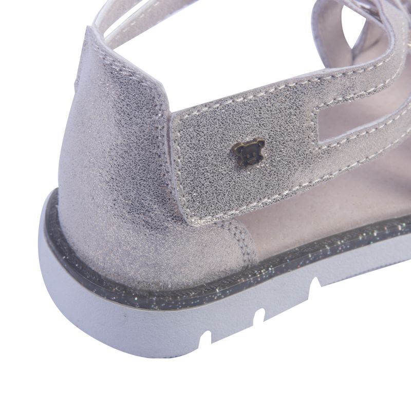 Sandalias-Niña-Dorado-