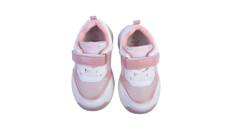 Zapatillas Bebe Niña Rosado Pillin Tienda Online