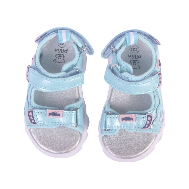 Sandalias-Bebe-Niña-Celeste-
