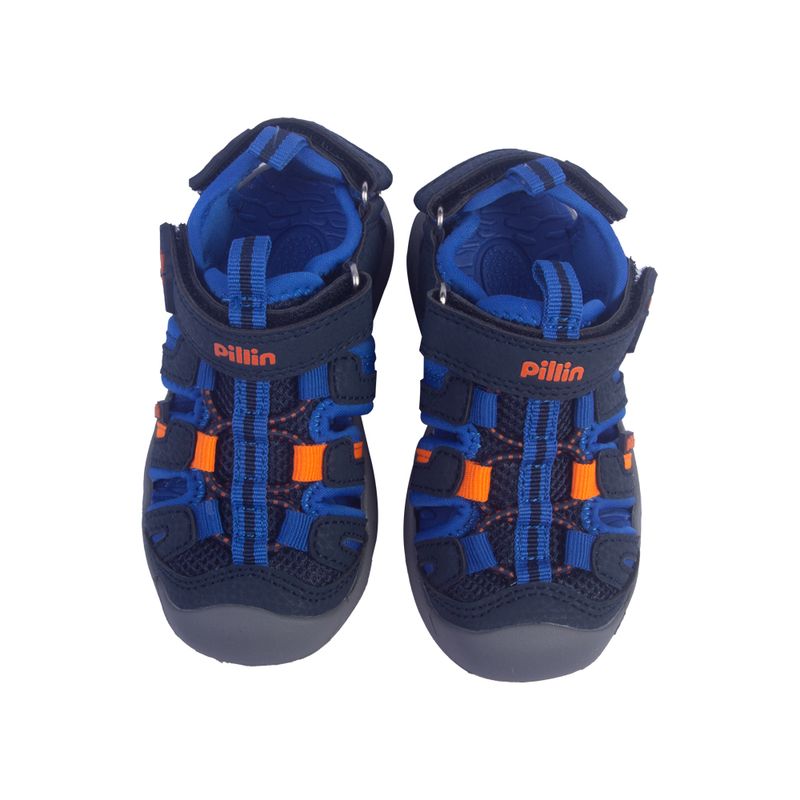 Sandalias-Bebe-Niño-Azul-