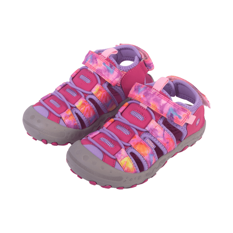 Sandalias-Niña-Fucsia-