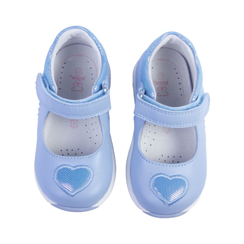 Zapato-Clasico-Bebe-Niña-Celeste-