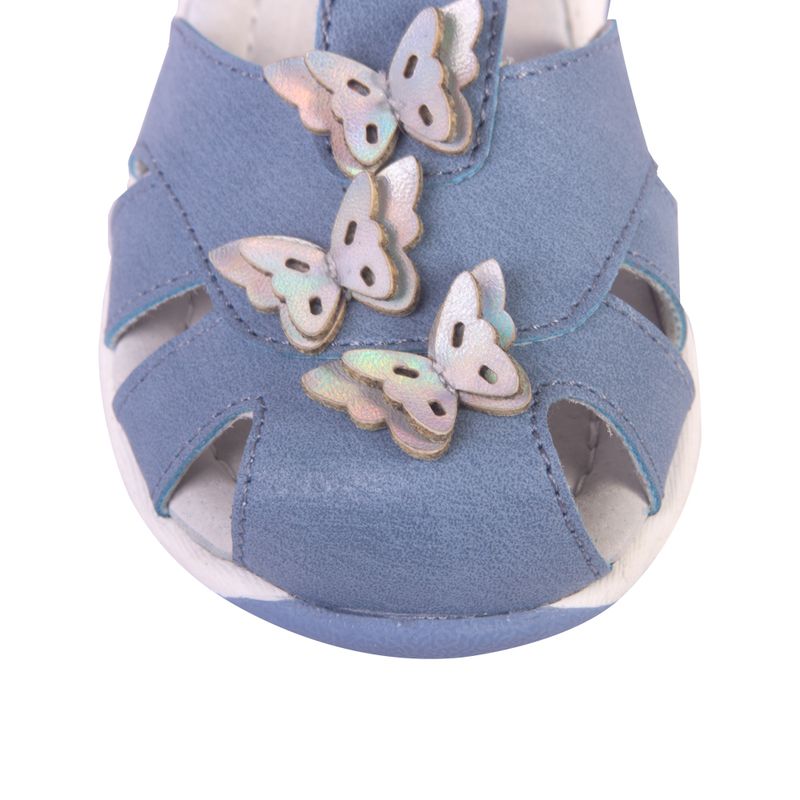 Sandalias-Bebe-Niña-Celeste-