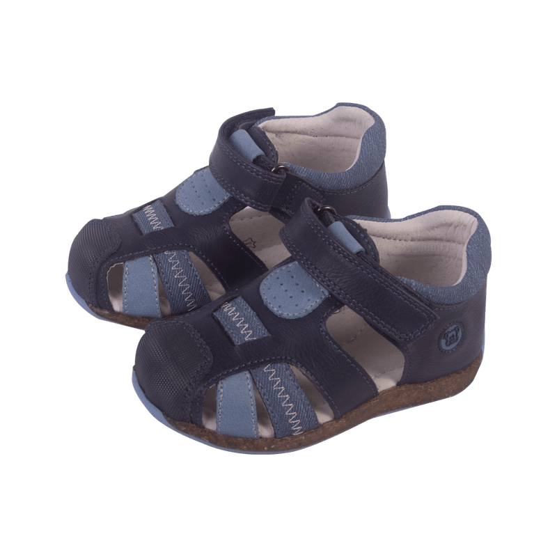 Sandalias-Bebe-Niño-Azul-