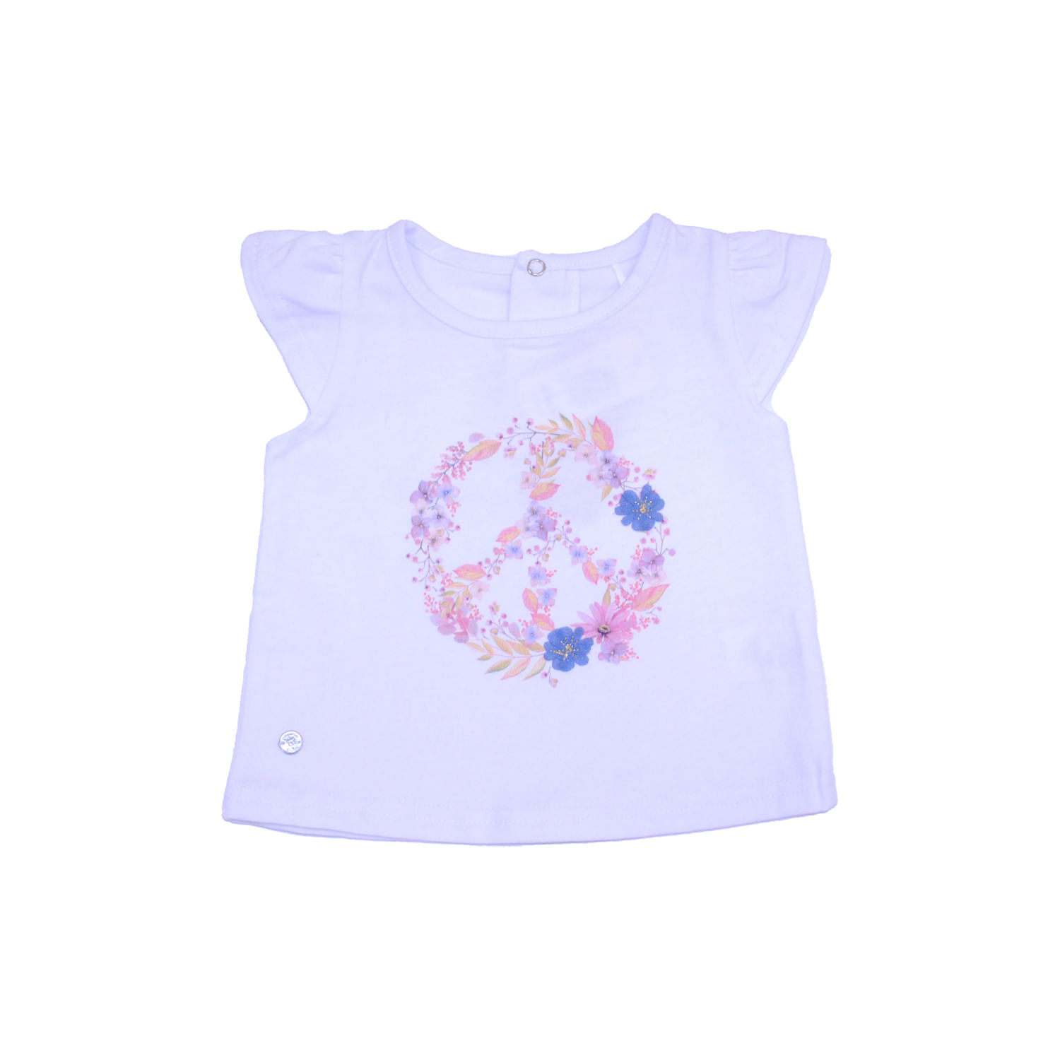 Polera Bebe Niña Blanco