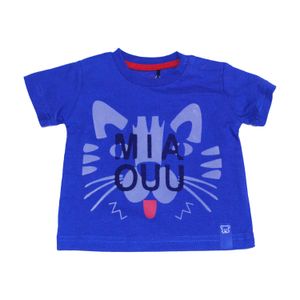 Polera Bebe Niño Azul