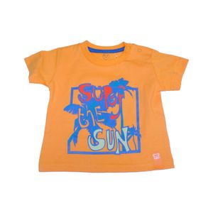 Polera Bebe Niño Naranja