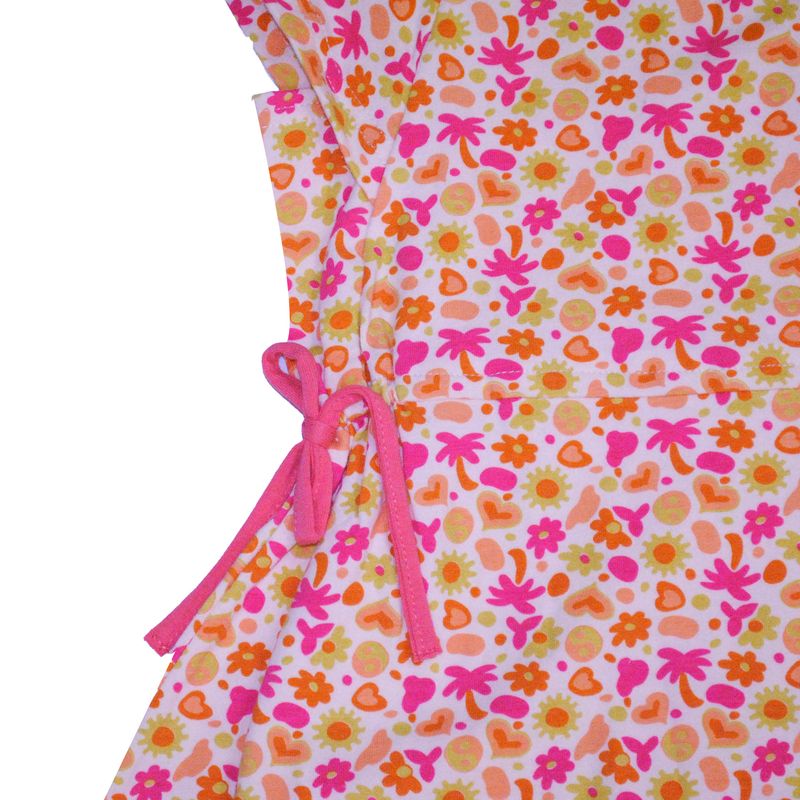 Vestido-Niña-Naranja-