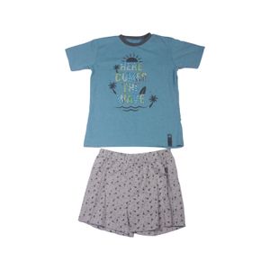 Pijama Niño Celeste