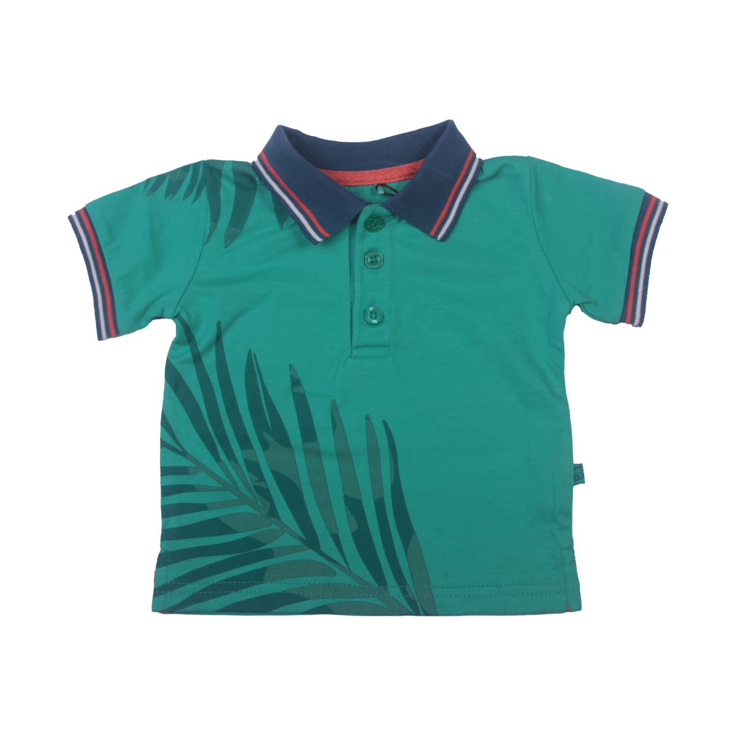 Polera Bebe Niño Turquesa