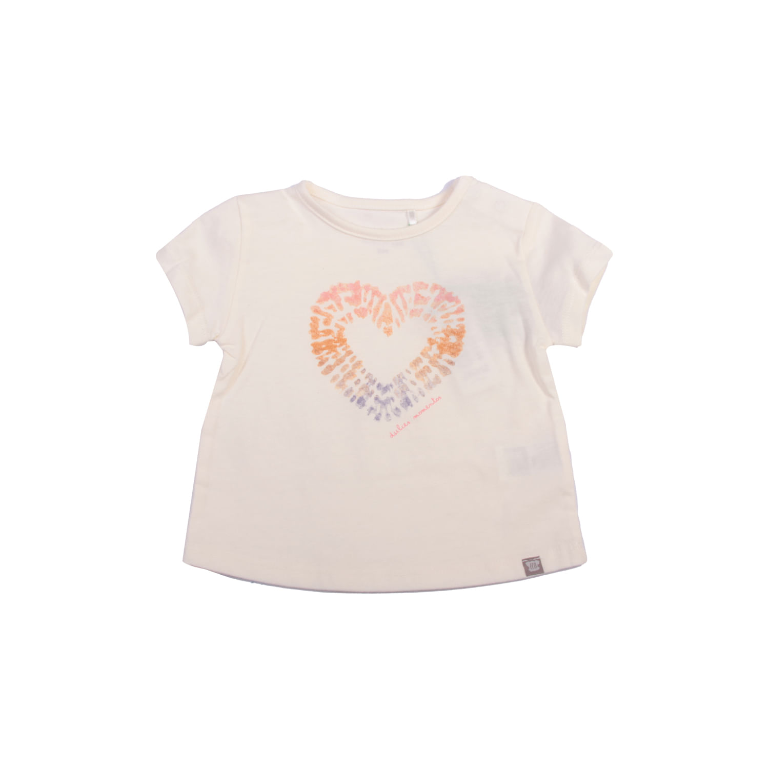Polera Bebe Niña Blanco