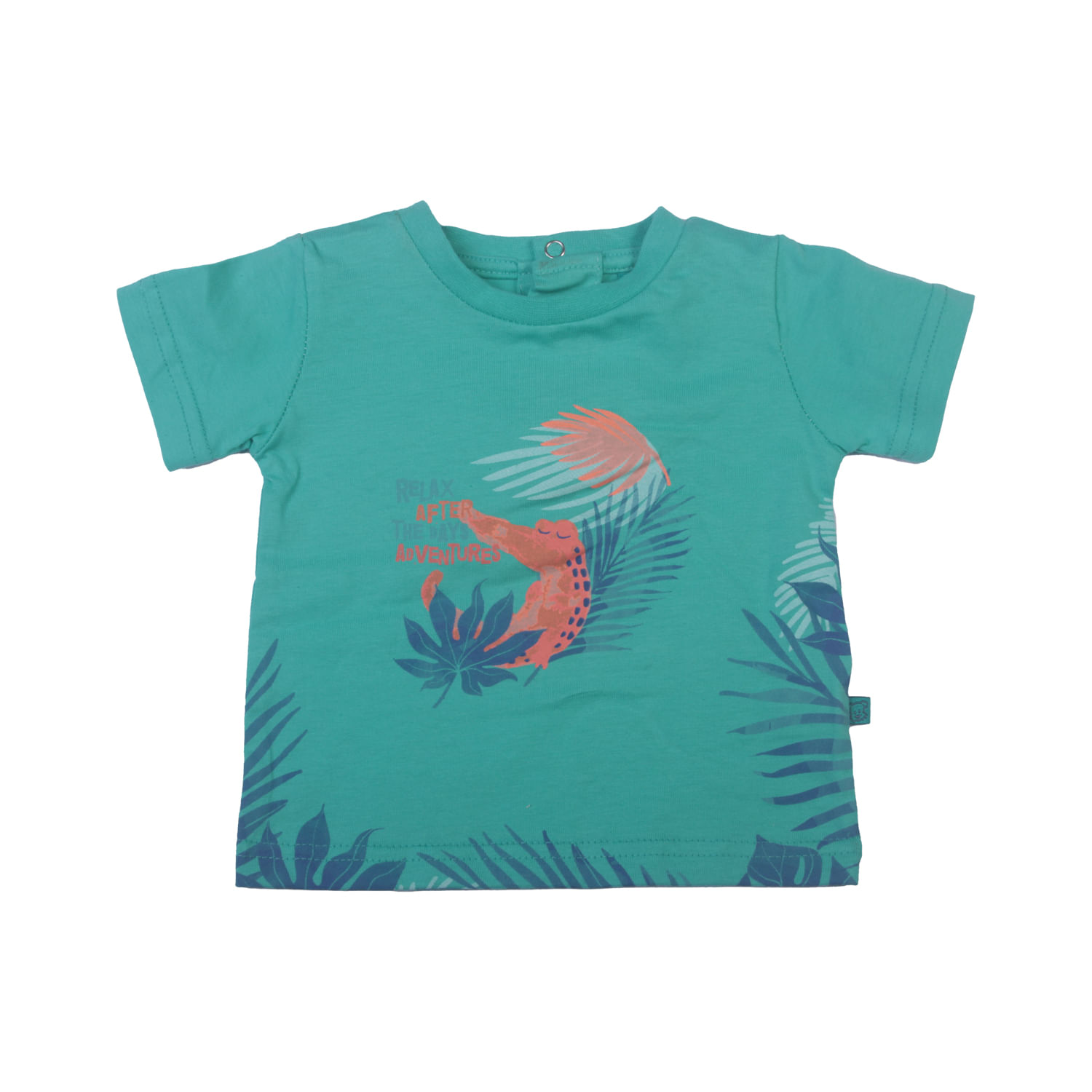 Polera Bebe Niño Turquesa