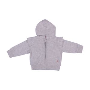 Polerón Bebe Niña Gris claro