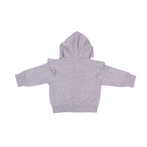 Polerón Bebe Niña Gris claro