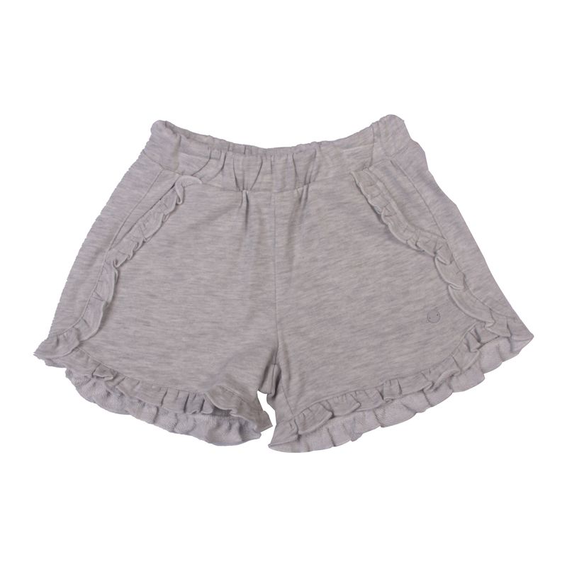 Short-Niña-Gris-claro-