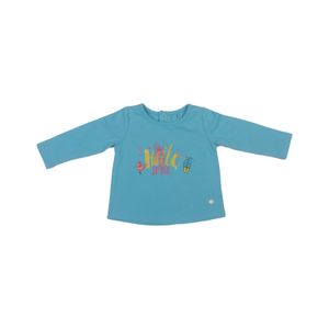 Polera Bebe Niña Turquesa