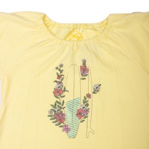 Polera Niña Amarillo