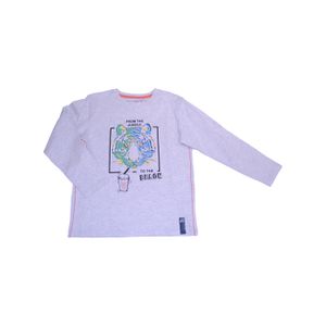Polera Niño Gris