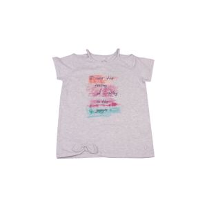 Polera Niña Gris claro