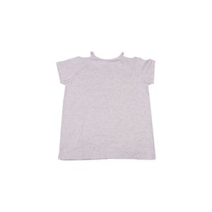 Polera Niña Gris claro