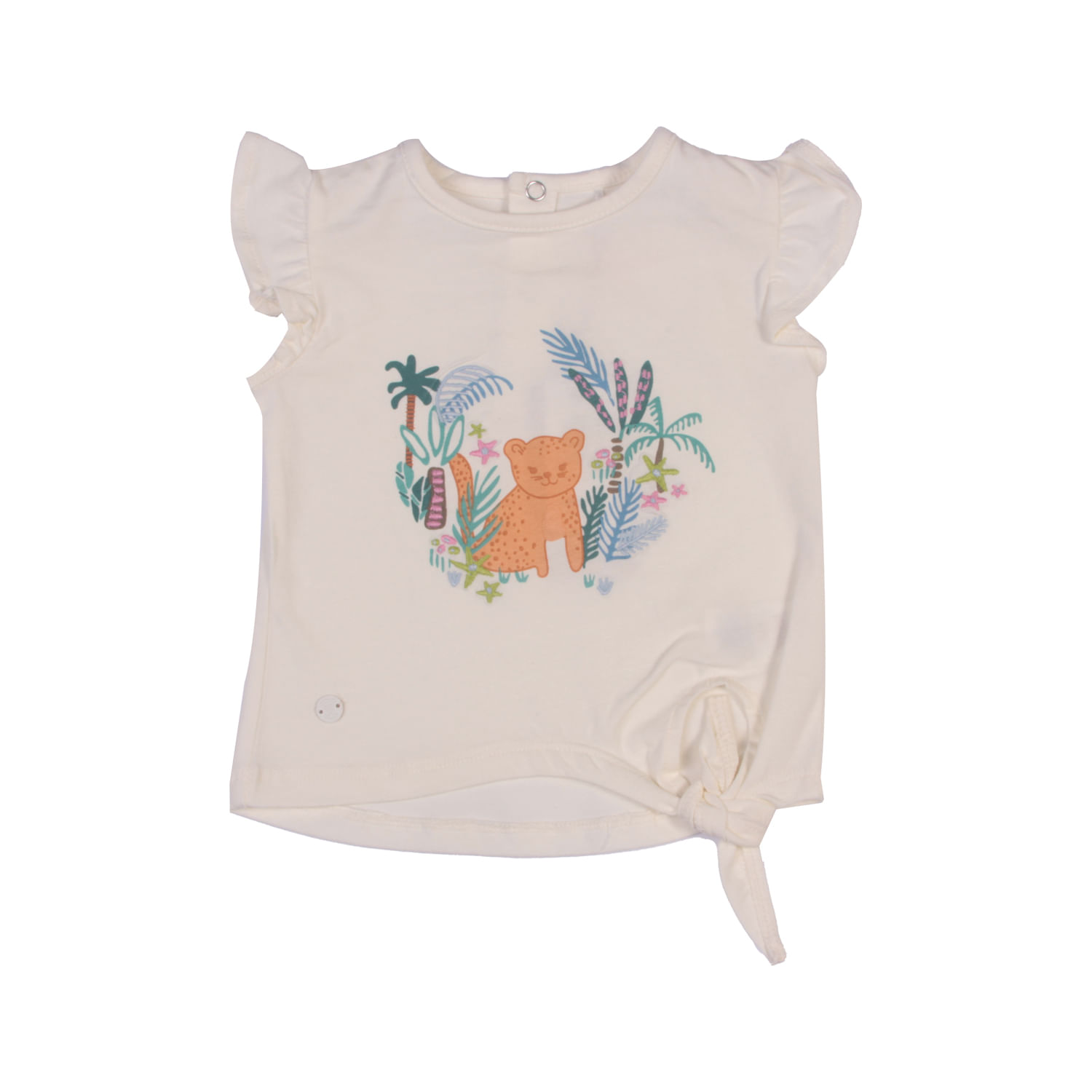 Polera Bebe Niña Blanco