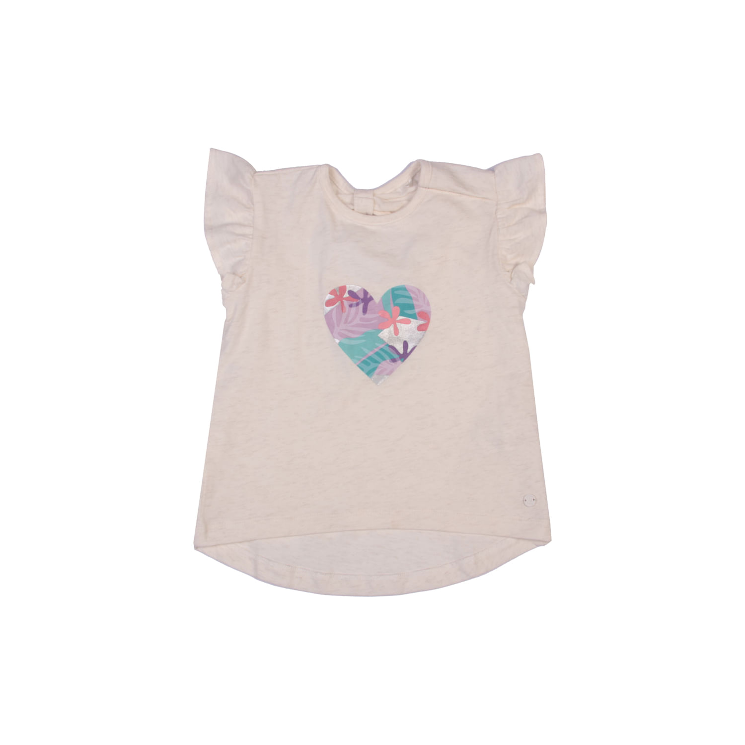 Polera Bebe Niña Blanco