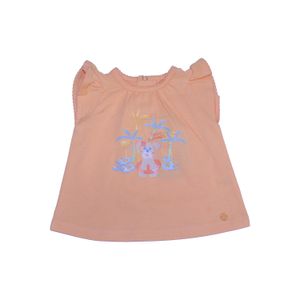 Polera Bebe Niña Naranja