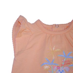 Polera Bebe Niña Naranja