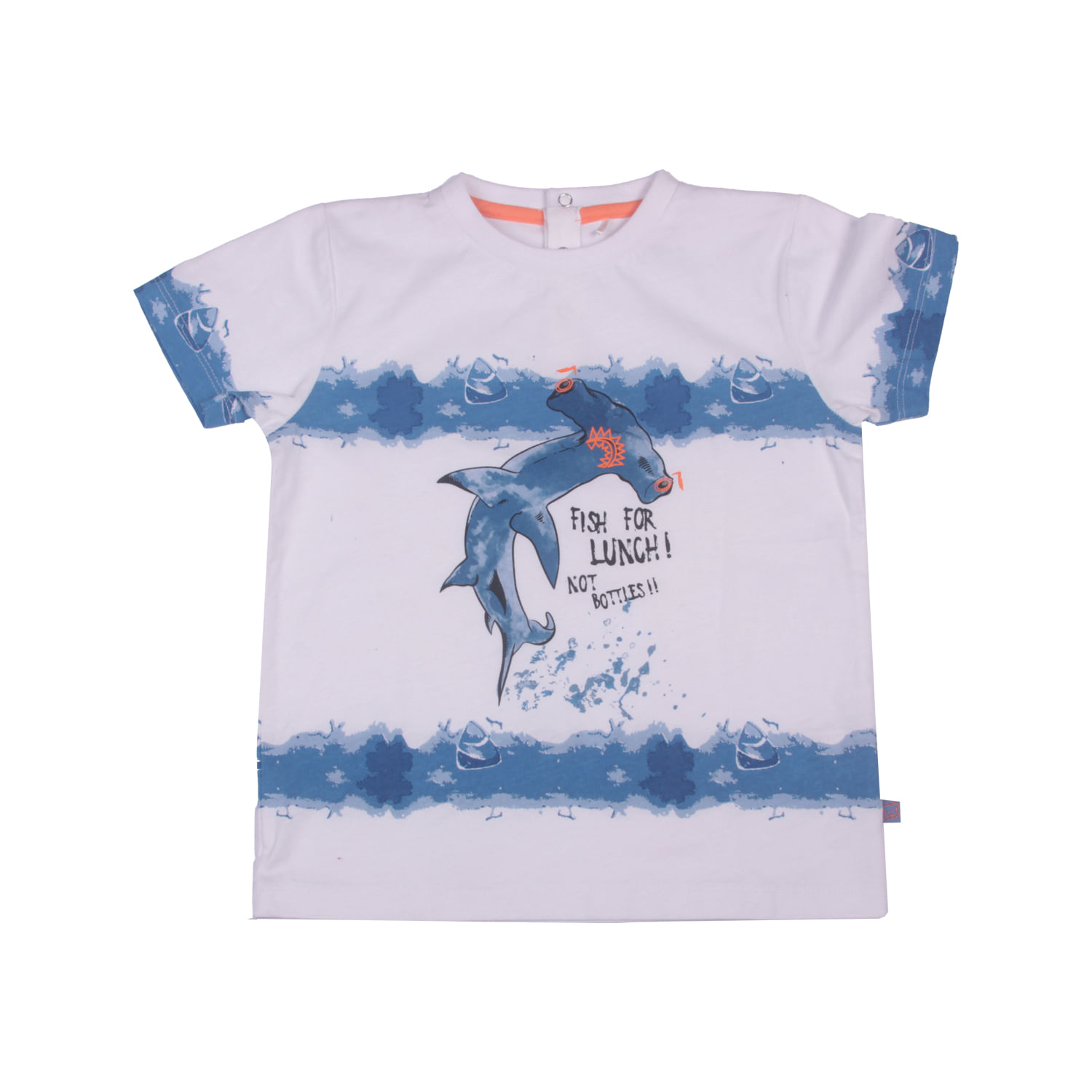 Polera Bebe Niño Blanco