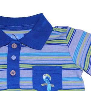 Polera Bebe Niño Gris claro