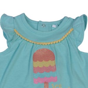 Conjunto Bebe Niña Celeste