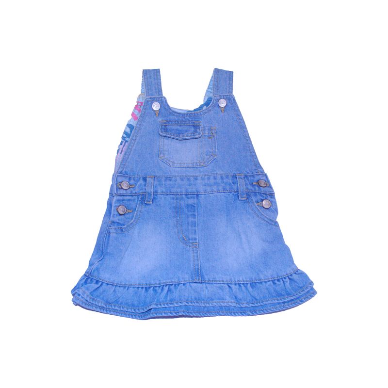Jardinera-Bebe-Niña-Azul-