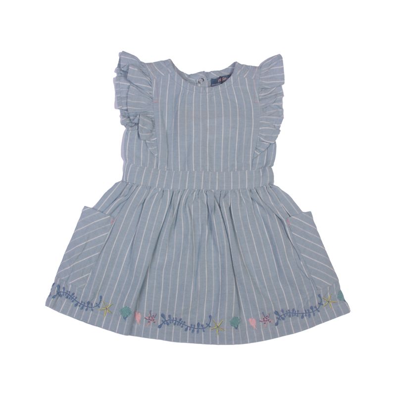 Vestido-Bebe-Niña-Celeste-