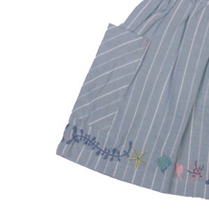 Vestido Bebe Niña Celeste