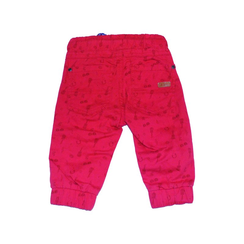 Pantalon-Bebe-Niño-Rojo-