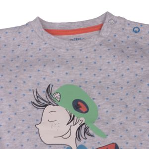Conjunto Bebe Niño Gris