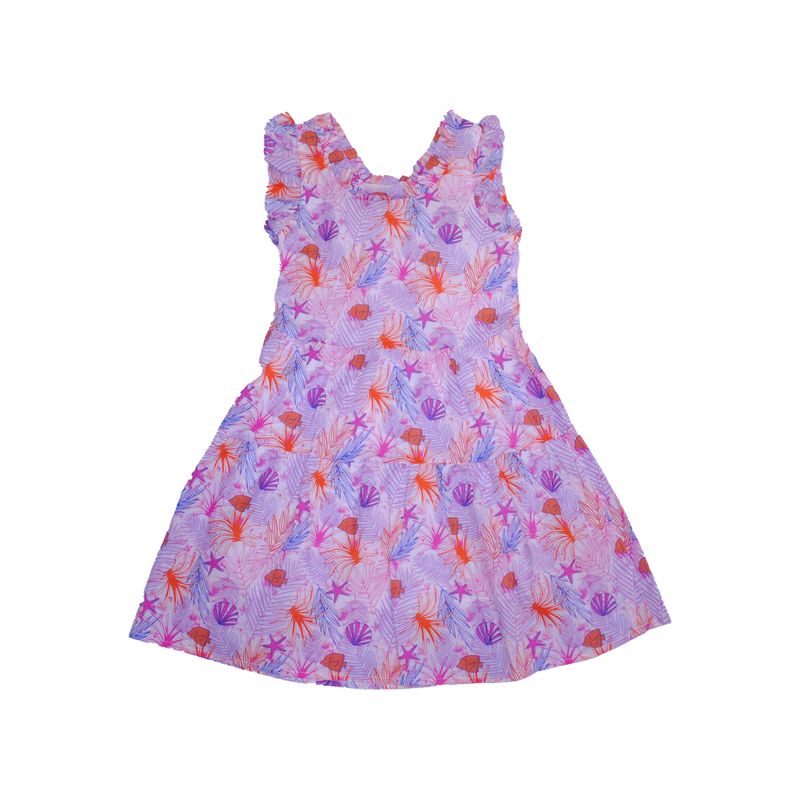 Vestido-Niña-Rosado-