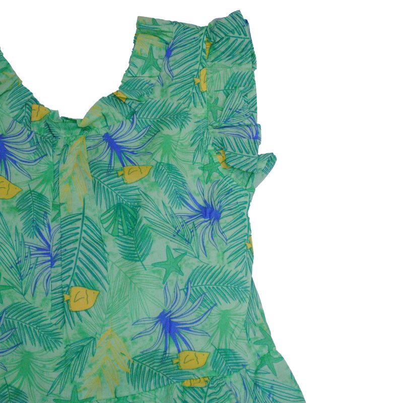Vestido-Niña-Verde-