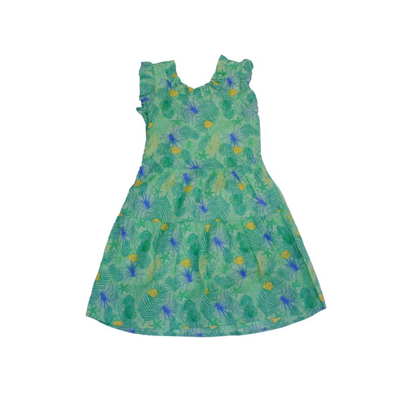 Vestido-Niña-Verde-