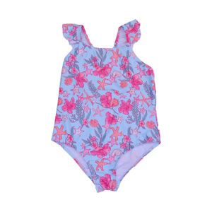 Traje de baño Niña Celeste