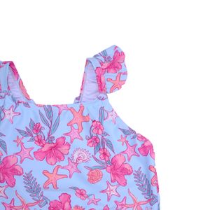 Traje de baño Niña Celeste