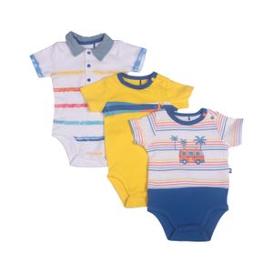Set 3 Pzas Body Niño Multicolor