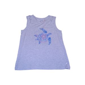 Polera Niña Gris claro