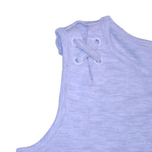 Polera Niña Gris claro