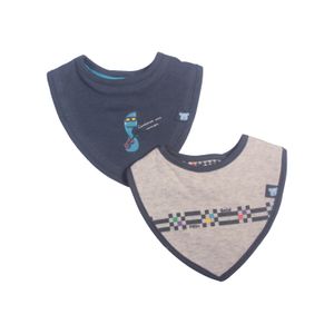 Set 3 Pzas Babero Niño Multicolor