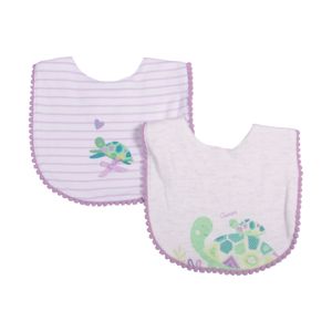Set 2 Pzas Babero Niña Multicolor