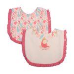 -Set-2-Pzas-Babero-Niña-Multicolor-