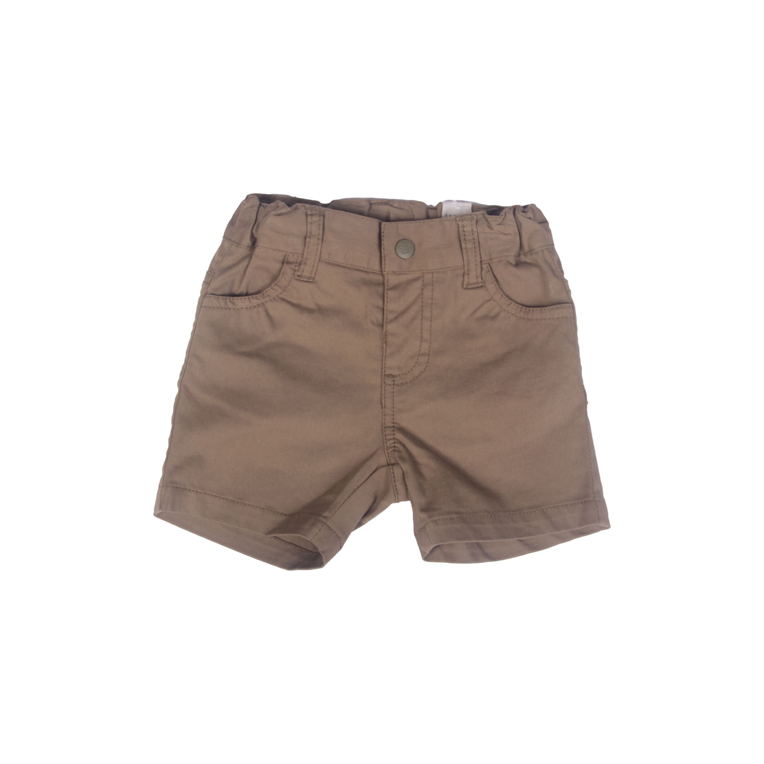 Short Bebe Niño Caqui