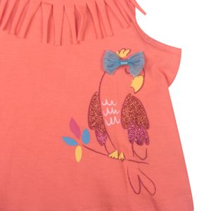 Polera Bebe Niña Coral