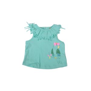 Polera Bebe Niña Turquesa